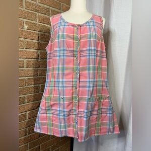 Liz Claiborne 1990’s plaid dress with pockets - 14